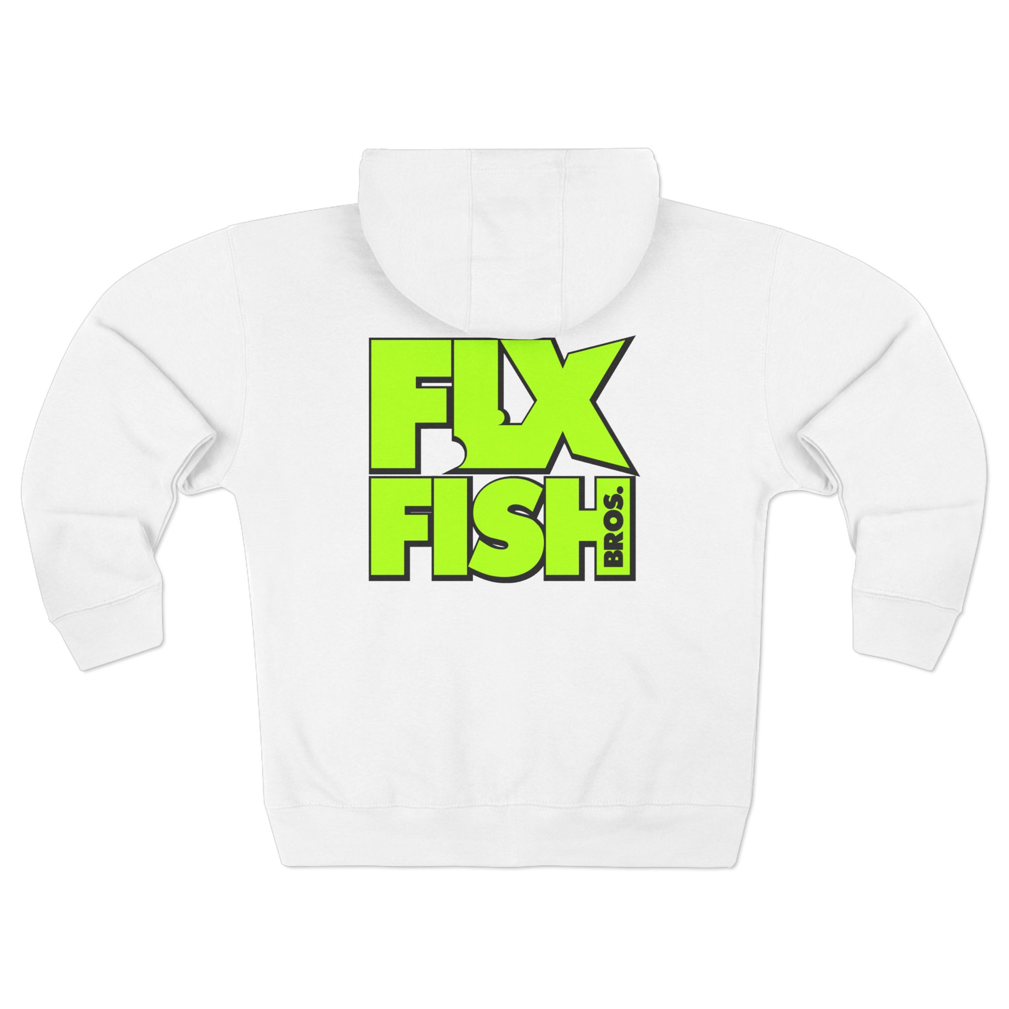 FLX Fish Bros. Unisex Zip Hoodie - Image 3