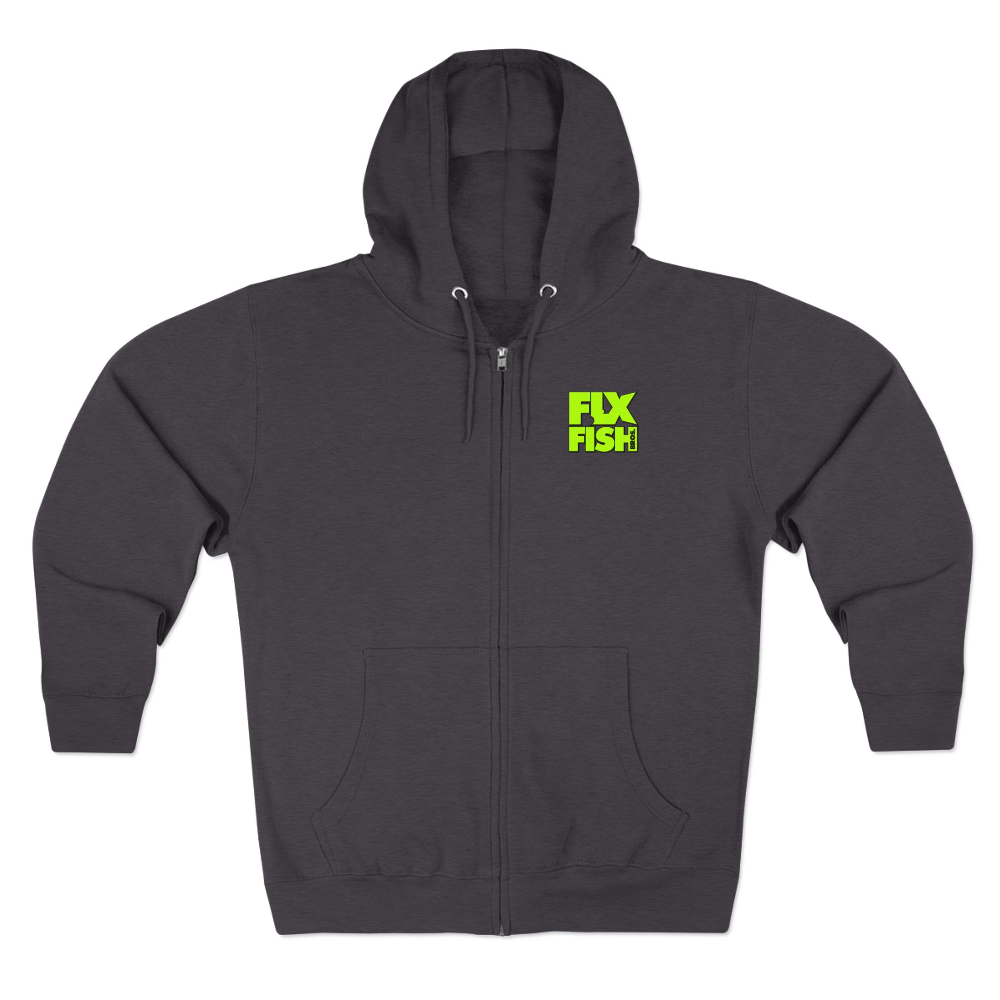 FLX Fish Bros. Unisex Zip Hoodie - Image 9