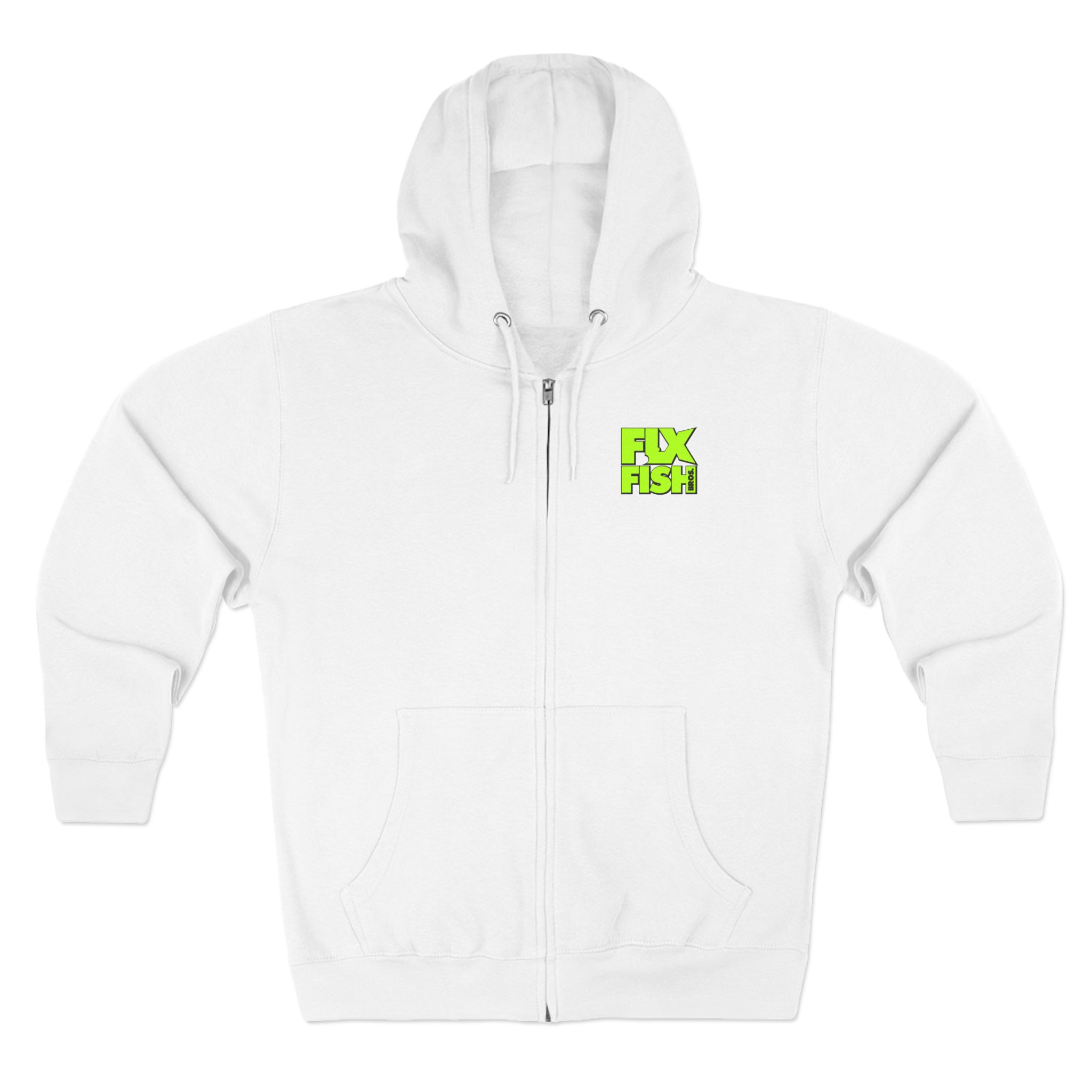 FLX Fish Bros. Unisex Zip Hoodie - Image 2