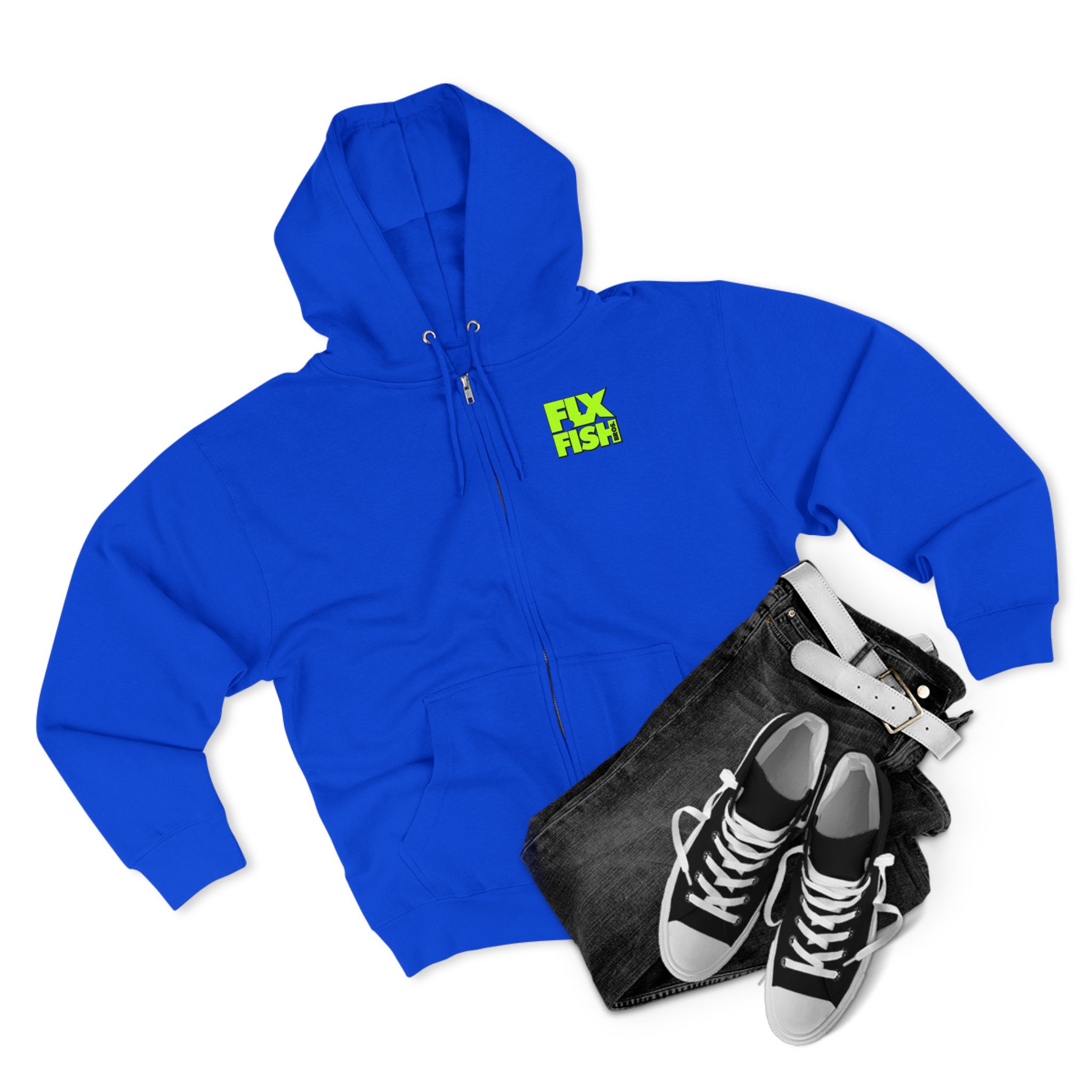FLX Fish Bros. Unisex Zip Hoodie - Image 19
