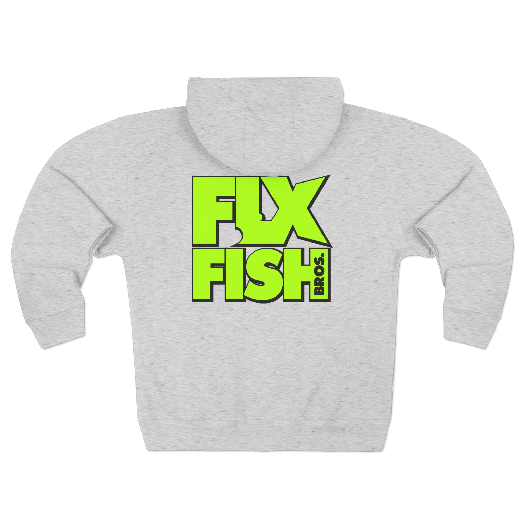 FLX Fish Bros. Unisex Zip Hoodie - Image 6